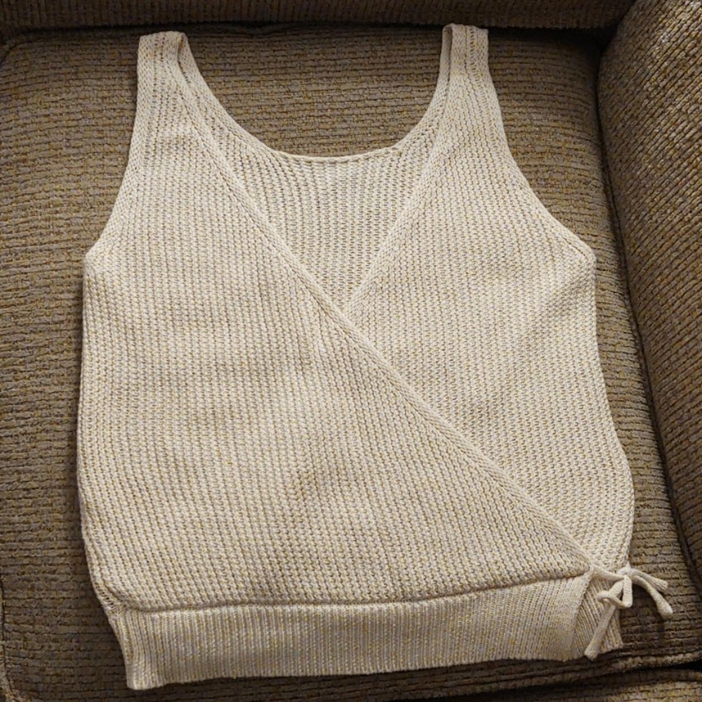 Moon and Madison cotton sweater tank